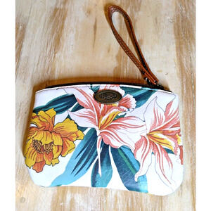 B.O.C. Born Concepts Multicolored Floral Wristlet Summertime Lilies & Sunflower